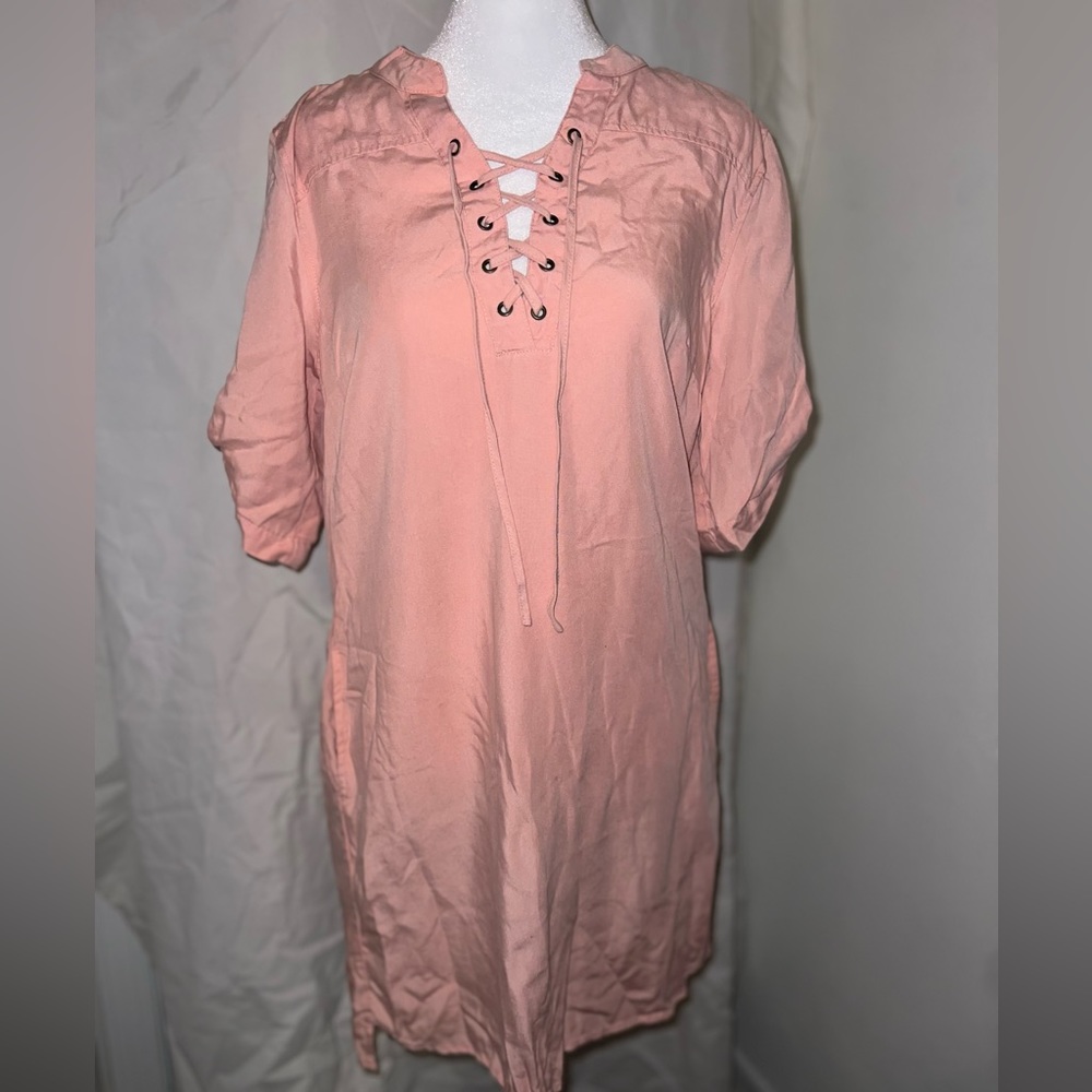 {philosophy} 3/4 Sleeve Light Pink Dress SIZE Small